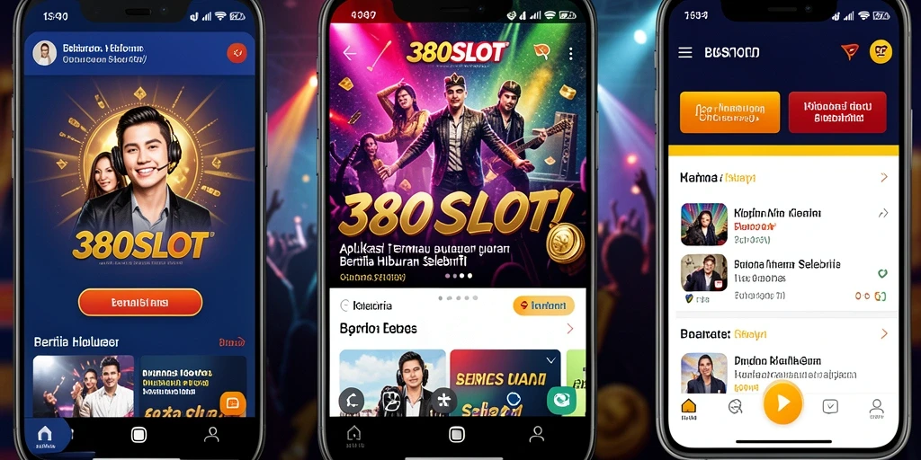 Tampilan antarmuka 380SLOT yang menarik dan informatif.