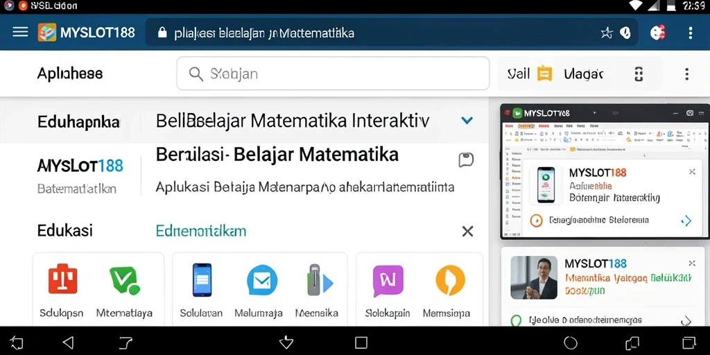 Tampilan antarmuka MYSLOT188 yang menarik dan ramah pengguna.