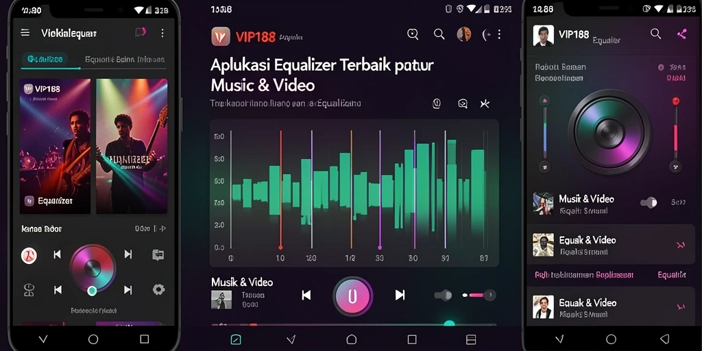 Tampilan antarmuka VIP188 yang intuitif dan fungsional.