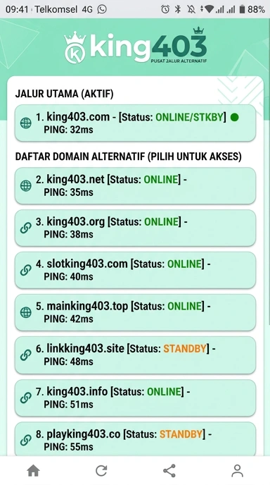 Link Alternatif king403 untuk Unduh APK yang Aman