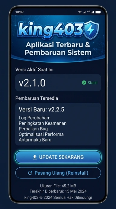Riwayat Versi king403 untuk Pengguna Android